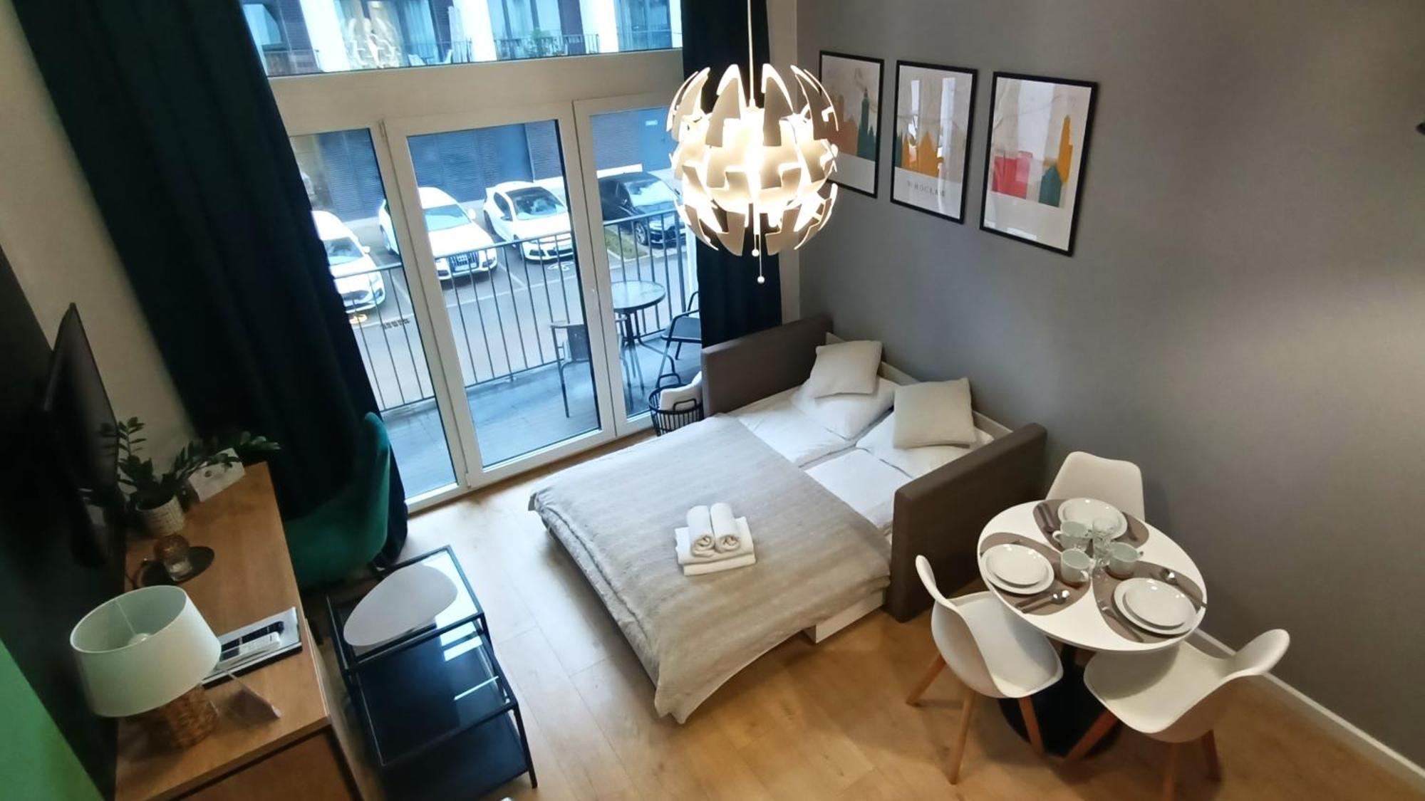 Apartament Droinvest Zarembowicza 33 Lotnisko Airport Wrocław